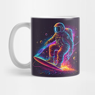 Star Surfing Astronaut Mug